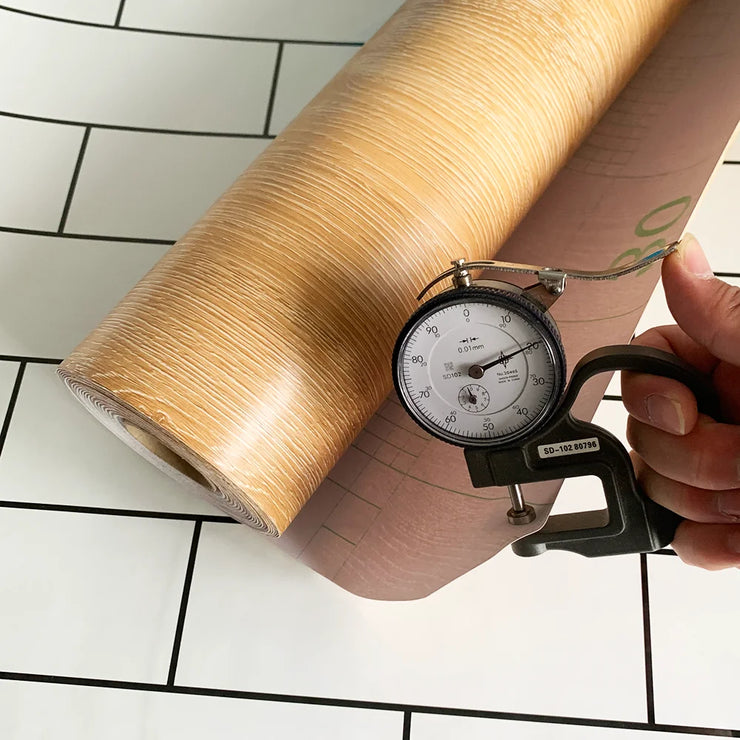 New PVC Waterproof Wood Grain Decor