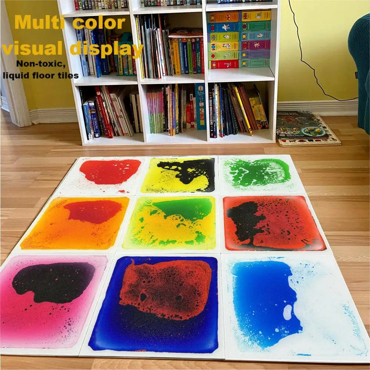 1/4/6/9pcs Liquid Splicing Floor Mats