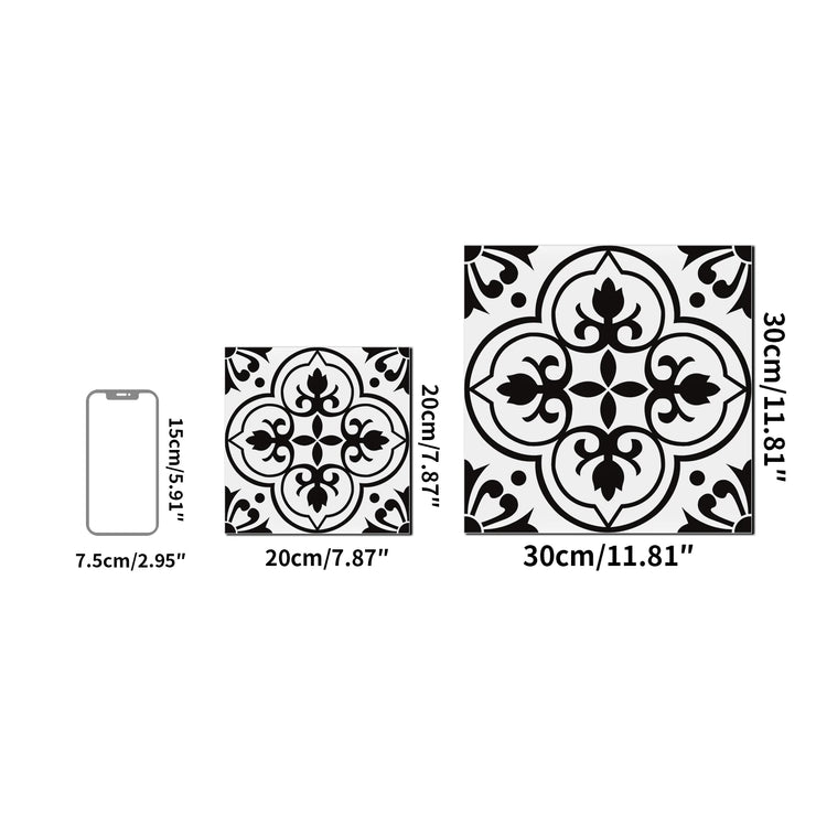 4pcs/set European Style Home Floor Decor