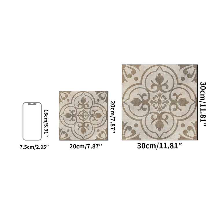 4pcs/set European Style Home Floor Decor