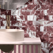 16/32/64PCS Marble Thicker Self-Adhesive Tile Stickers