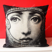 Vintage Fornasetti Style Cushion Cover