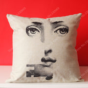 Vintage Fornasetti Style Cushion Cover