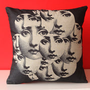 Vintage Fornasetti Style Cushion Cover