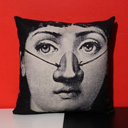 Vintage Fornasetti Style Cushion Cover