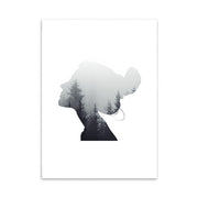Black and White Minimal Art